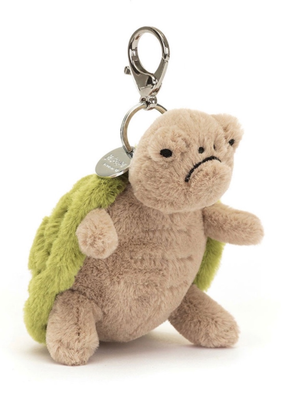 Jellycat Timmy Turtle Bag Charm Keychain Plush Plushie